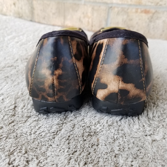 MARK by AVON Black Leopard Pattern Ballet Flats (Womens 8) - Picture 5 of 10